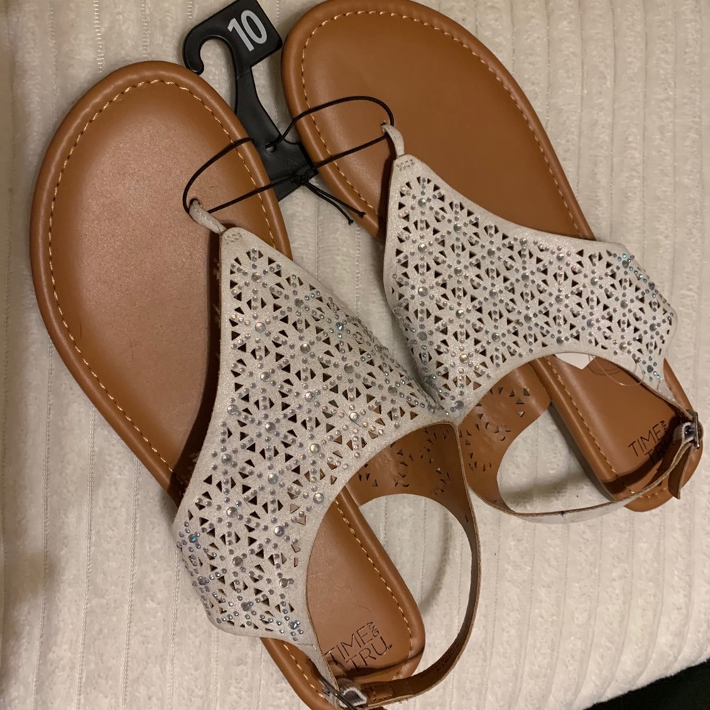 TIME AND TRU Sandals (size 10)